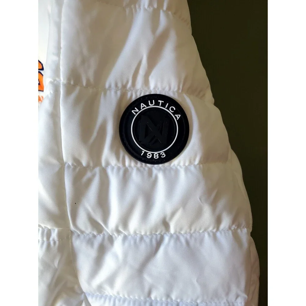 Nautica Syracuse University Women's XXL Water Resistant Puffer Zip Jacket Hood - Picture 5 of 16
